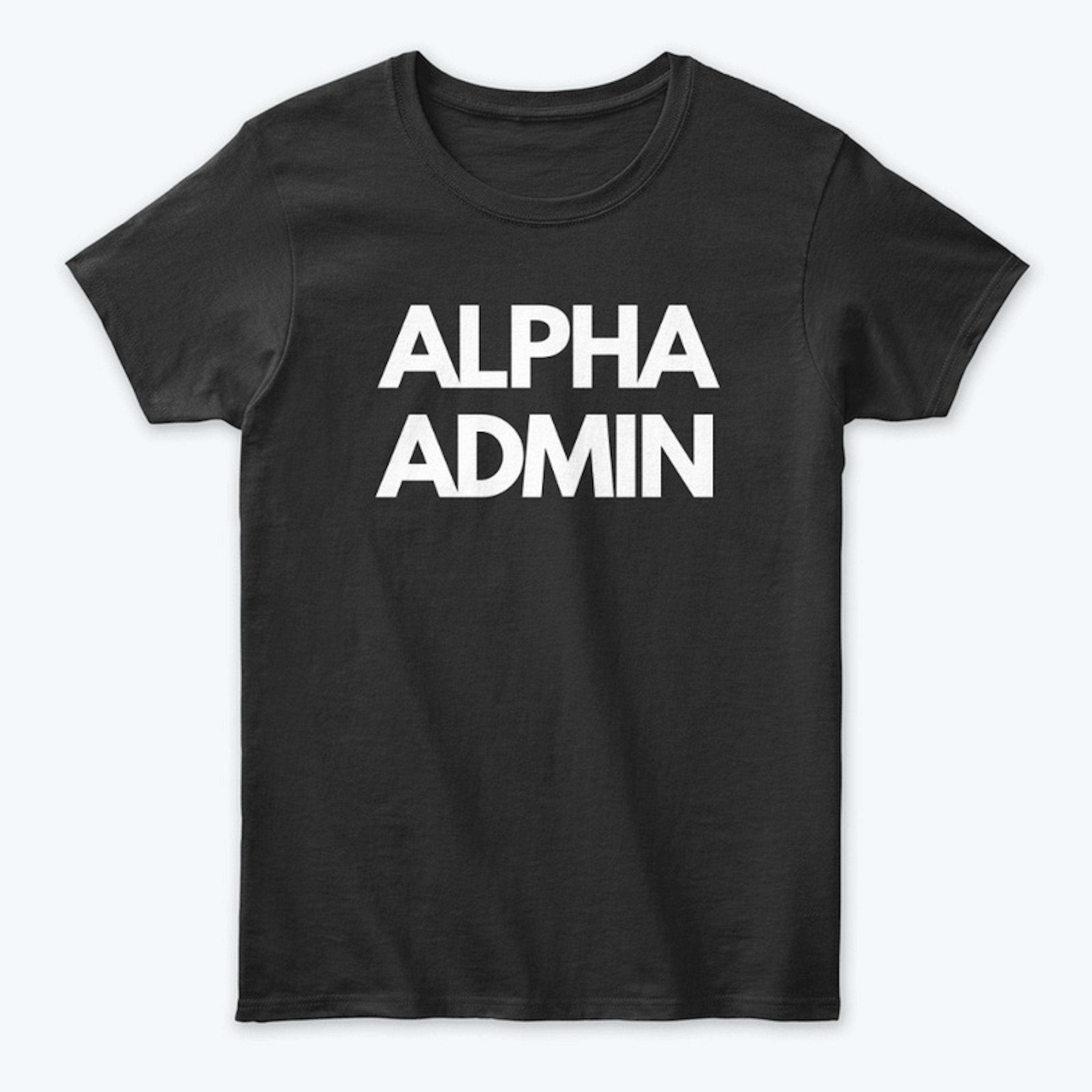 Alpha Admin Tee