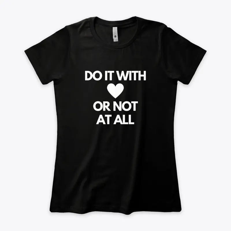 Do it with love tee